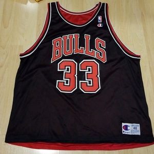RARE Vintage Reversible Chicago Bulls Jersey